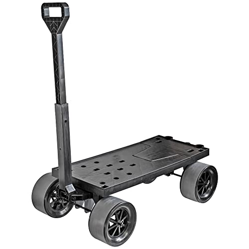 Mighty Max Cart Collapsible Platform Hand Truck & Moving Dolly, Black