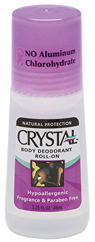 CRYSTAL BODY DEODORANT Roll-On - Unscented (2.25 fl oz)