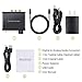 LiNKFOR 192kHz DAC Digital to Analog Audio Converter with Headphone Amplifier Function Volume Control Digital Optical Coaxial Toslink to Analog Stereo L/R 3.5mm Audio Adapter for PS4 Apple TV DVD PS3