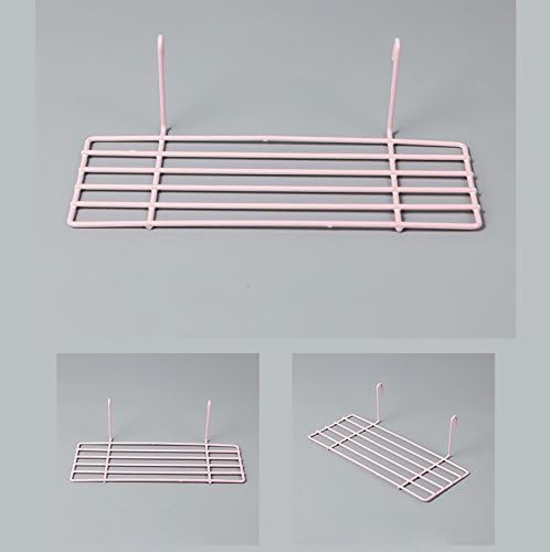 Straight Shelf Rack for Gridwall Grid Panel Wall Mountable Wire Organizer Storage Flower Pot Display Decor