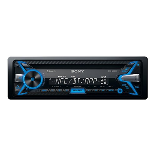 Sony MEX- Radio CD/MP3 para coches (220W, USB, AUX, NFC), negro