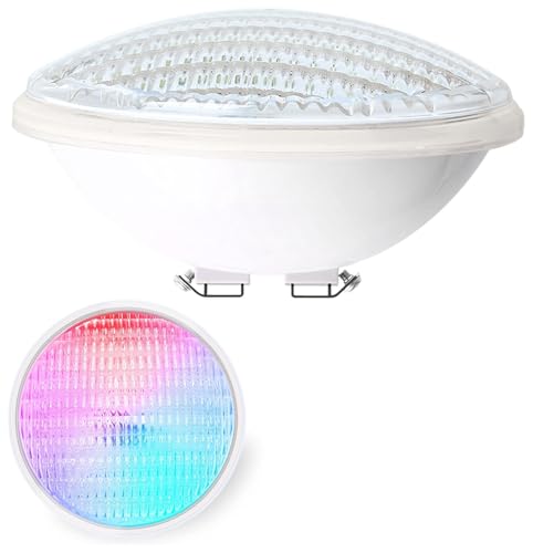 LED Pool Lamp PAR56 40W Waterproof IP68 RGB Submersible 12V | Remote control, 7 adjustable colors, 12 lighting modes