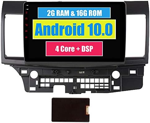 Roverone Bil Gps Navigation For Mitsubishi Lancer 10 Evo Galant Fortis Ispira X Med Android Autoradio Stereo Radio Multimedia Bluetooth Dsp Mirror Link With 07 13 Canbus Amazon Se Electronics