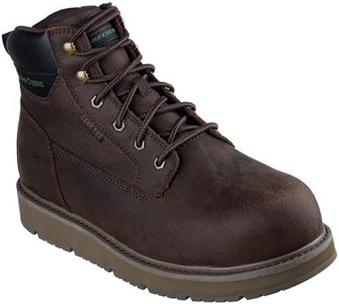 Skechers Men\'s Sergeants-Verdict Waterproof Boots in black Sz 13 Workboot Combat SKECHERS Boots Verdict | eBay main image 2