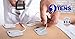 100% Made in The USA Wired TENS Electrodes, Premium Wired 2X 2 Replacement Pads for TENS Units, 20 TENS Unit Electrodes, 2mm Pin TENS Unit Pads, Discount TENS Brand