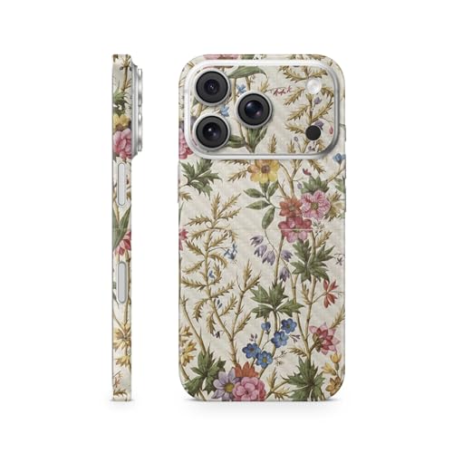 Carbon Fiber Phone Skin Compatible with Apple iPhone 17 Pro - Seaweed - Premium…