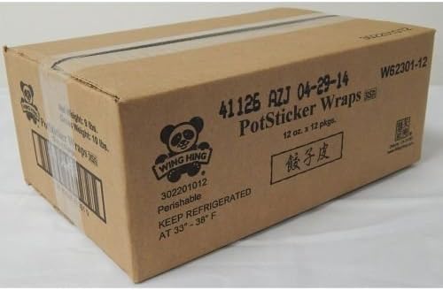 Wing Hing Potsticker Wrap, 12 Ounce -- 12 per case.
