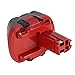 POWERAXIS 12v 3.0Ah NI-MH Replacement for Bosch BAT043 BAT045 BAT046 BAT049 BAT120 BAT139 Cordless Tools Full Capacity Battery (Red&Black)