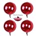 Eanjia Red 4D Foil Balloons 6 Count 16