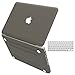 IBENZER Old MacBook Pro 13 Inch case A1278, Soft Touch Hard Case Shell Cover with Keyboard Cover for Apple MacBook Pro 13 with CD-ROM, Gray, MMP13GY+1