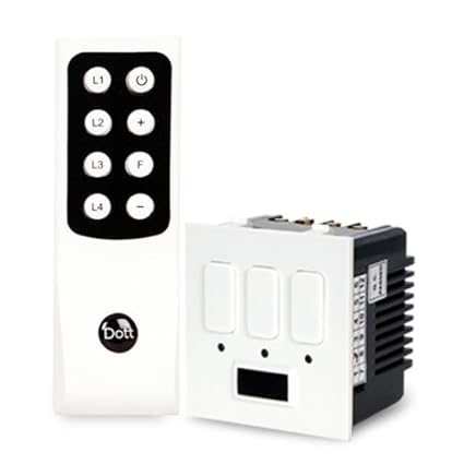 BIG i Remote Switch For 3 Lights (White, 150-300 Watts)