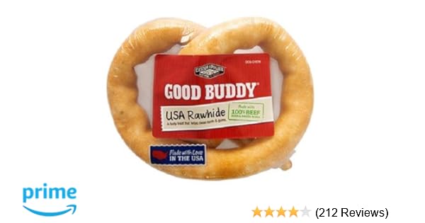 0ctl9 Castor Pollux As 2070515 2 6 Pack Of 2 Good Buddy Usa Rawhide Bone Dog Treat