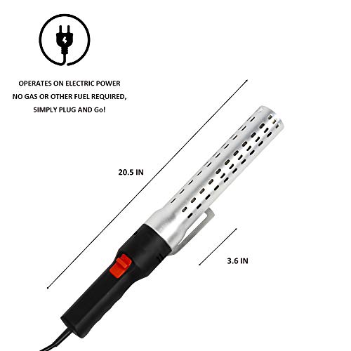 CHARAPID Electric Charcoal Lighter and Starter, Chemical Free Fire