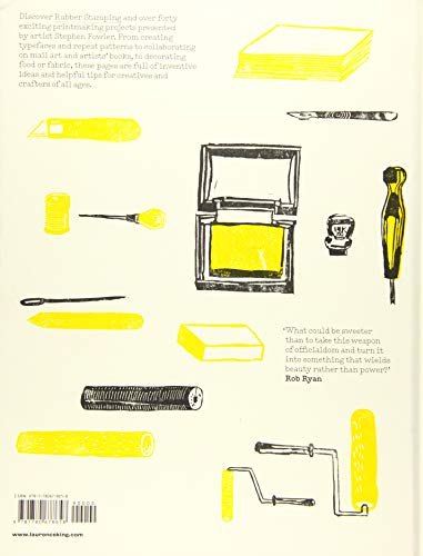 Rubber Stamping: Get creative with stamps, rollers and other printmaking techniques