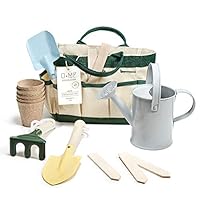 U+ME Kids Gardening Set, Real Garden Tools, Eco Friendly Design | Outdoor STEM, Montessori Toddler Activities | Kids Garden Explorer kit