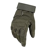 Outdoor Tactical Gloves,BCSLINE JP Full Finger Army Military Gloves for Cycling Motorcycle Airsoft Paintball