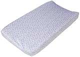 Just Born Animal Kingdom Changing Pad Cover Giraffe Print, Grey