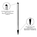 Precision Touch™ Multi Device Double Tip Stylus Touch Pen for iPad Air/2/3/4, iPhone 4/5/6/6 Plus, Galaxy S6/S6 Edge/S5/S4/S3, Galaxy Tab, Kindle Fire, Nexus (Silver)