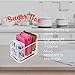 ARAD Crystal Clear Restaurant Style Acrylic Sweetener, Sugar, Sweet ‘N Low Holder 24 Packet Capacity