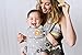 Baby Tula Explore Baby Carrier, Adjustable Newborn to Toddler Carrier, Ergonomic and Multiple Positions for 7 – 45 pounds (Sleepy Dust)