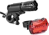 K-Brands Bike Light Set - Headlight and Taillight