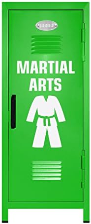 Lime/White Martial Arts Mini Locker Gift