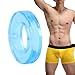 WEISHA Silicone Time Delay Ring,Men's Lock Ring