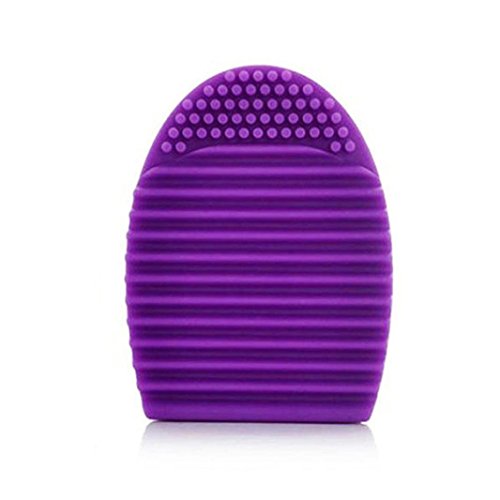 Fullkang 1PC Cleaning Glove Cosmetic Clean Brush Washing Scrubber Board (Purple) Beauty & Personal Care, Tools & Accessories, Makeup Brushes & Tools, Brush Cleaners