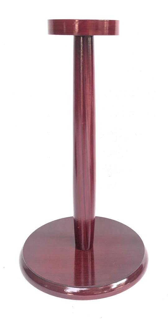 HANDCRAFTED Wooden Helmet Stand Cherry Finish by NAUTICALMART