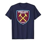 Mens Mens West Ham United Color Crest T-shirt Navy