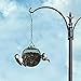 Gray Bunny Hanging Mesh Ball Bird Feeder, Green, Durable Metal, Rust & Uv Resistant, Outdoor Wild Bird Un-shelled Peanut Feeder Sunflower Seed Ball, Gifts for Mom, for Women, Gifts for Dad