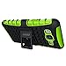 Galaxy On5 Case, OEAGO Samsung Galaxy On5 Case [Shockproof] [Impact Protection] Tough Rugged Dual Layer Protective Case with Kickstand for Samsung Galaxy On5 - Green