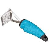 Master Grooming Tools Ergonomic DeMatting Rakes - Innovative Dematting Tools for Grooming Dogs, 20-Blade Style