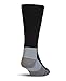 Under Armour Men's UA Hitch Heavy 3.0 Boot Sock (Large (2 pairs), Black/ Steel)