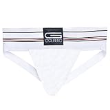GOLBERG GOL-FIT NEXT LEVEL Supporters,Durable, Breathable, Comfortable,Arctic White,Medium / 32-38 Waist