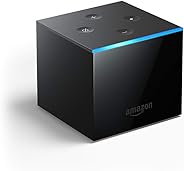 Fire TV Cube, hands-free with Alexa built in, 4K Ultra HD, streaming media player, released 2019
