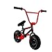 Mayhem Fat Tire Riot Crank Mini BMX Newest Model Trick Bike, Black/Red