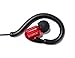 SONXTRONIC XDR-1000 BB Premium Fashion Soft Touch Earhook Earbud Sport Running Headphones with Microphone Bass Boxes Design Red