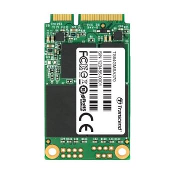 Transcend 64GB SATA III 6Gb/s MSA370 mSATA Solid State Drive (TS64GMSA370)