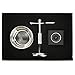 Excellent Straight Razor Stand Kit - Bowl, Stand & Natural Shaving Soap ~ Fits Razor + Brush, Prolong Life Your Shave Brush, Protect Razor. Organize Your Bathroom, Make Her Happy (Fits Straight Razor)