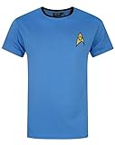 Star Trek Official Gift Mens Science Medical Uniform T-Shirt XL