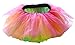 Dancina Rainbow Tutu 5 Layer 80s Women Skirt 10