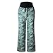 Wisslotus Women‘s Wide Leg High Fold Over Waist Camouflage Printed Camo Palazzo Pants Plus Size (L, Camo)