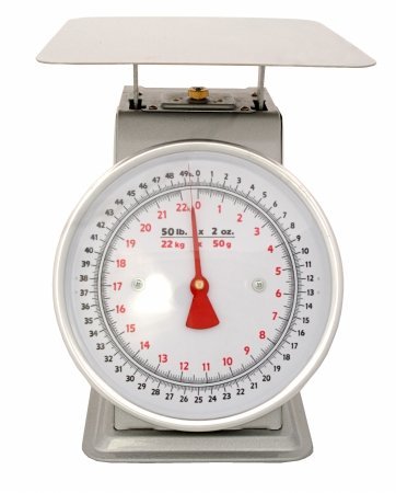 Zenport AZD100-4PK Mechanical Platform Dial Scale 100 lbs.44; Box of 4
