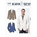 Kwik Sew K3485 Blazer Sewing Pattern, Size S-M-L-XL-XXL