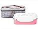 Lille 22oz Stainless Steel Leakproof Lunch Box, Insulated Bento Boxes | Thermal Food Container with Insulated Lunch Bag for Work | 2nd Gen with Durable Handle and Lid | BPA free | Adult, Women, Kid