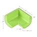 Baby corner Protector, SoMarkt 16Pcs Soft Thick Table Furniture Baby Corner Guards safety Protector to Absorb Impact Protect Your Loved Ones(8 Beige and 8 Green)