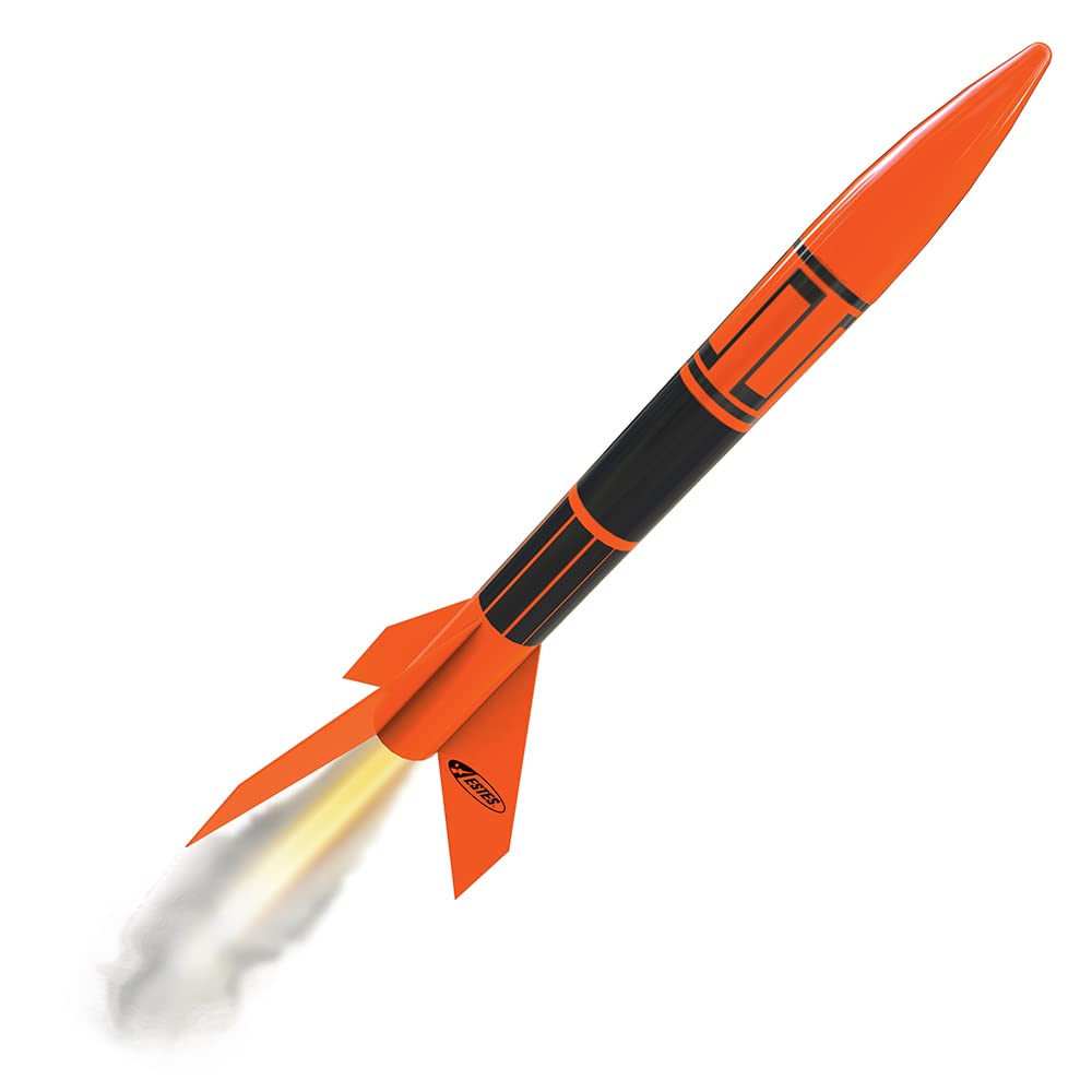 Estes Alpha III,Orange, Black
