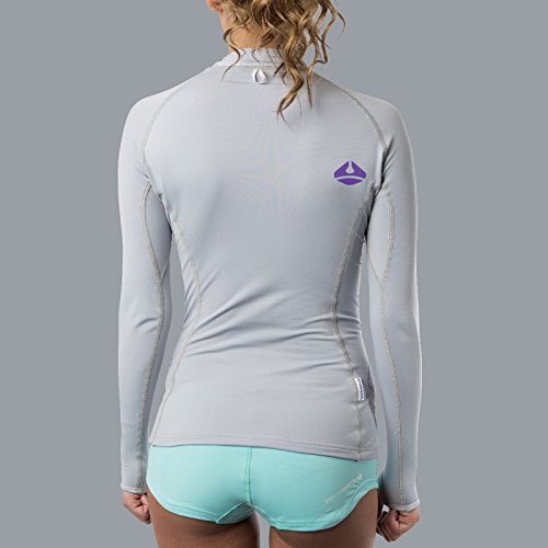 image for New Women's LavaCore Long Sleeve LavaSkin Shirt - Grey (Small) for Scu