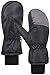 ANDORRA Boys Waterproof Lined Winter Ski Mittens,M,BlackGrey
